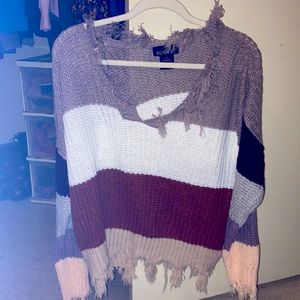 runway 7 nude sweater XL